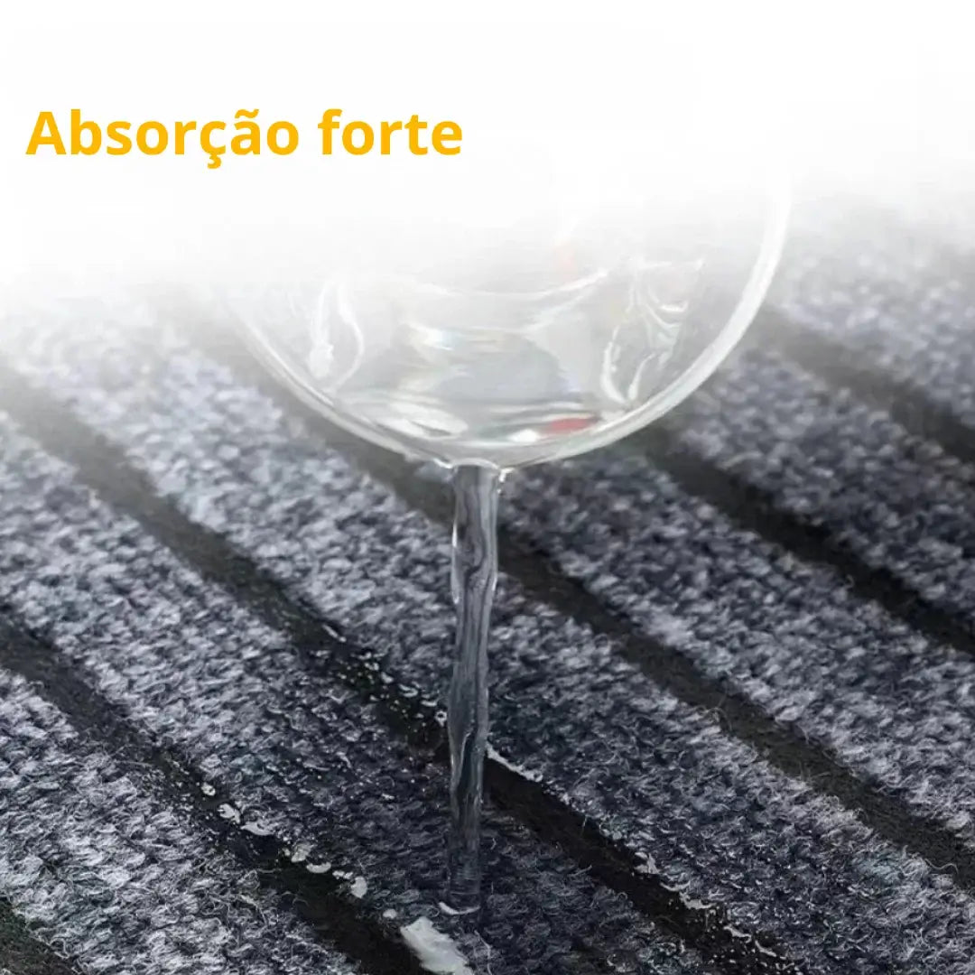 Tapete de poliester antierrapante