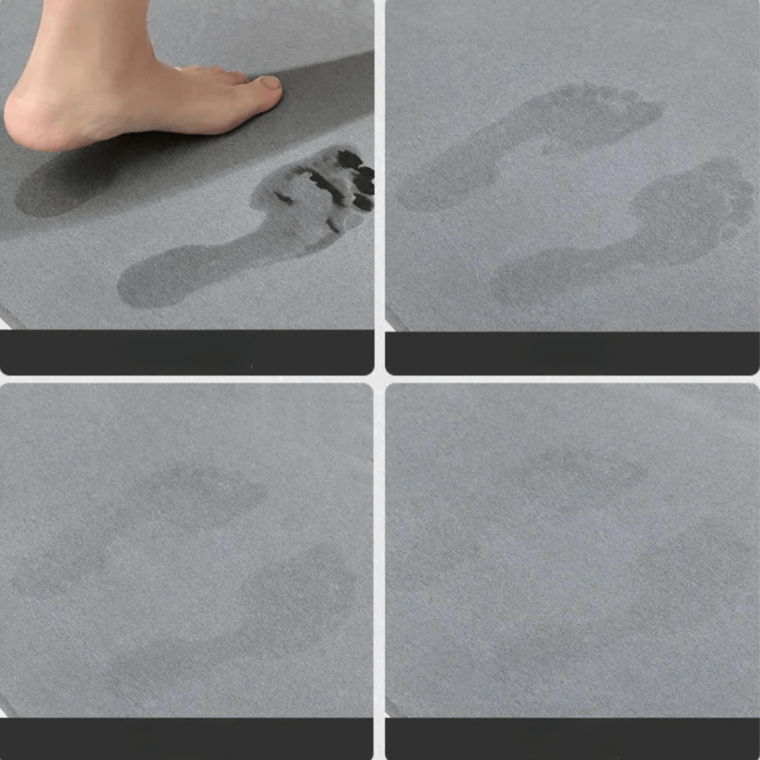 Tapete Absorvente de Pedra Diatomacea Evelle®