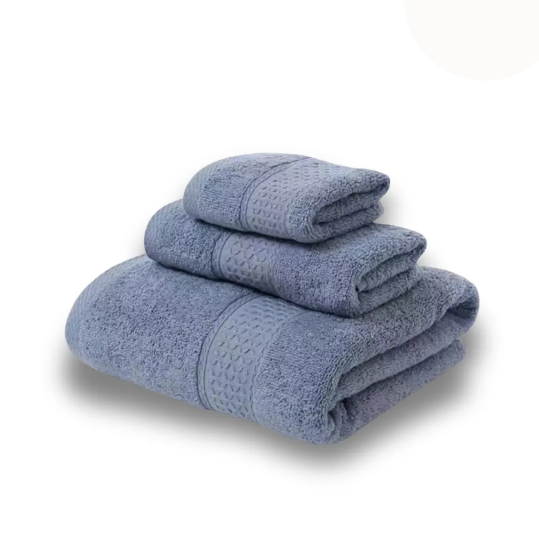 Kit 3 Toalhas Ultra-Absorbentes