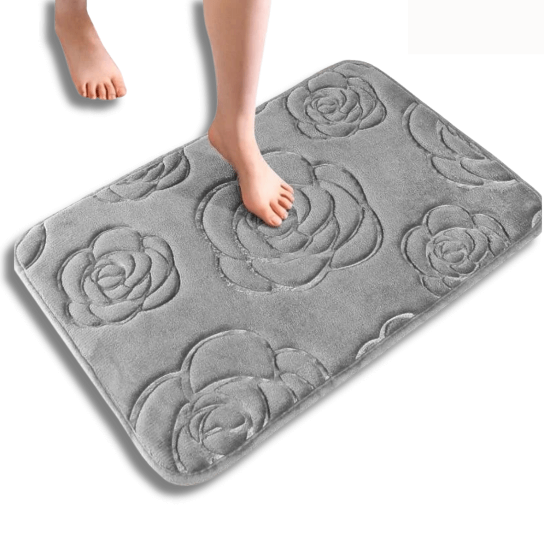 Tapete de Banheiro Antiderrapante com Estampa 3D