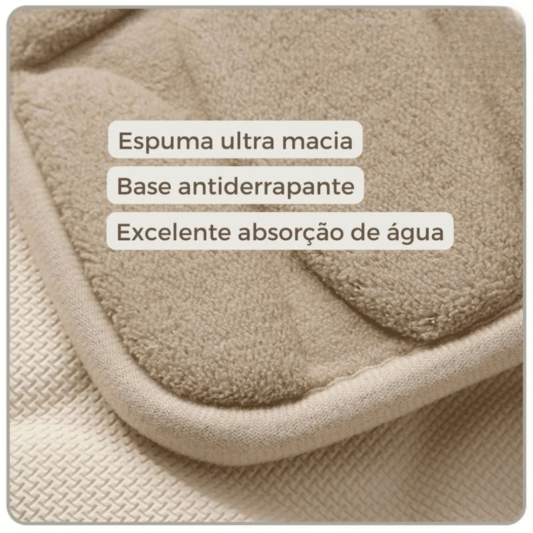Conjunto para Banheiro Antiderrapante 2 Peças - Evelle