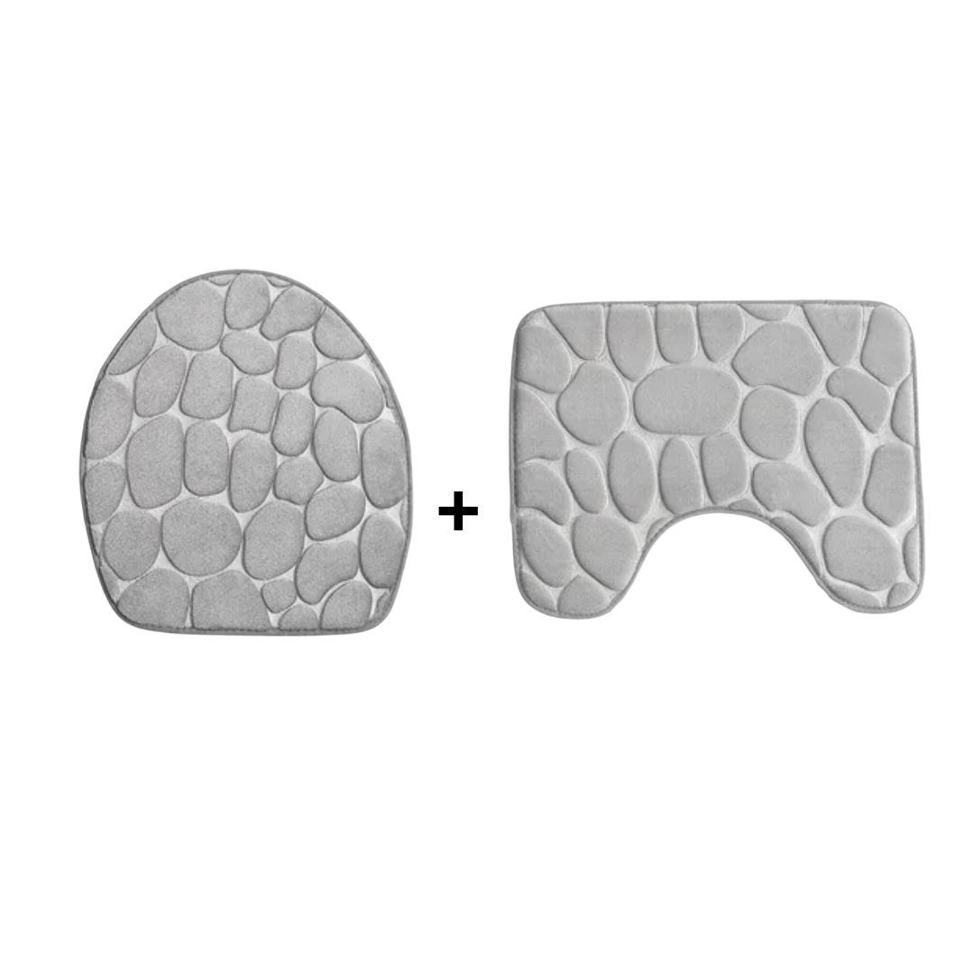 Conjunto para Banheiro Antiderrapante 2 Peças - Evelle
